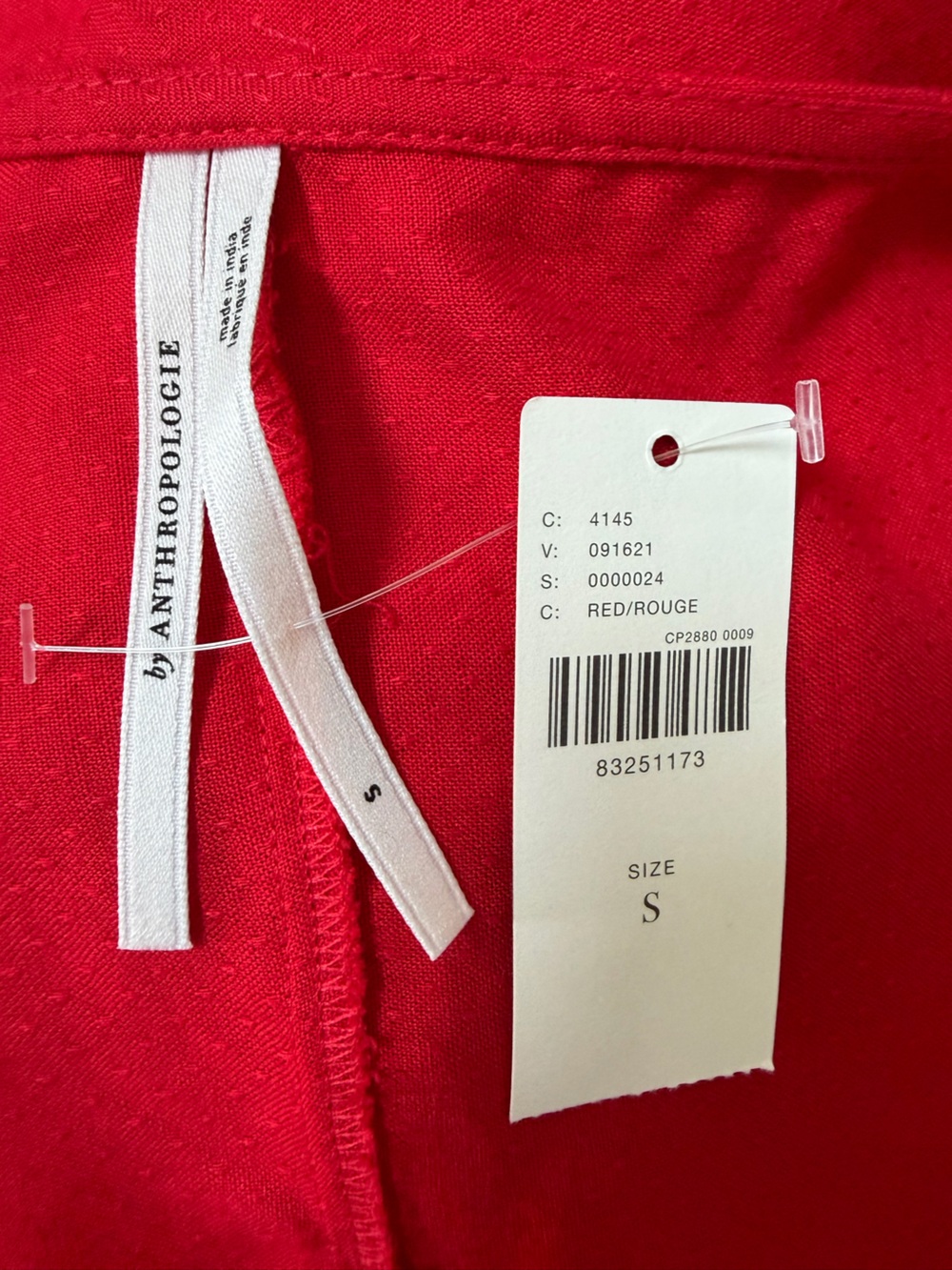 NWT Red Cutout Tie-Front Maxi Dress Cover-up - Picture 7 of 7